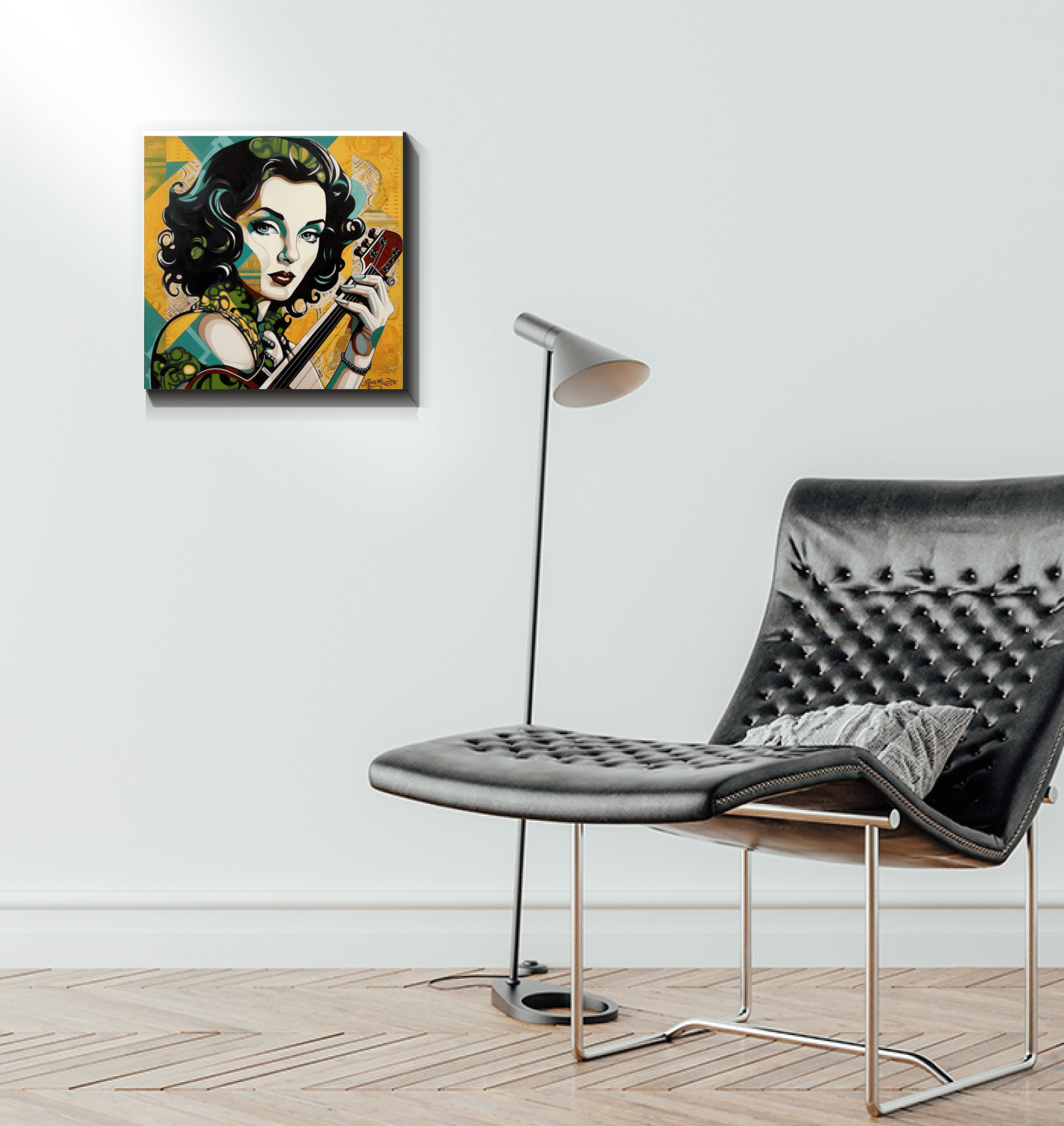 Modern Abstract Canvas Painting