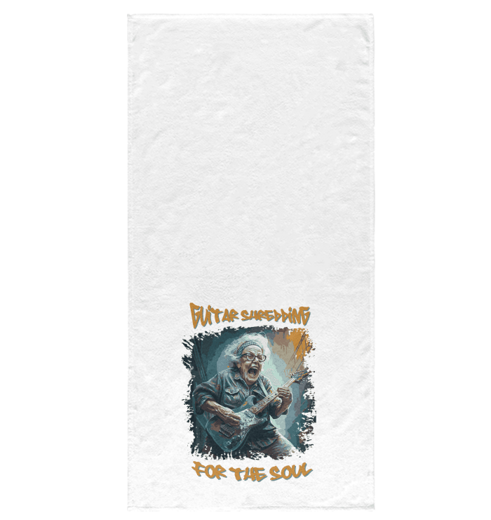 Guitar Shredding Bath Towel - Beyond T-shirts