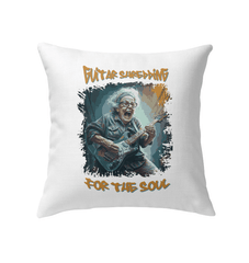 Guitar Shredding Indoor Pillow - Beyond T-shirts