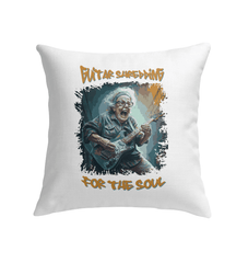 Guitar Shredding Indoor Pillow - Beyond T-shirts