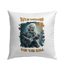 Guitar Shredding Outdoor Pillow - Beyond T-shirts