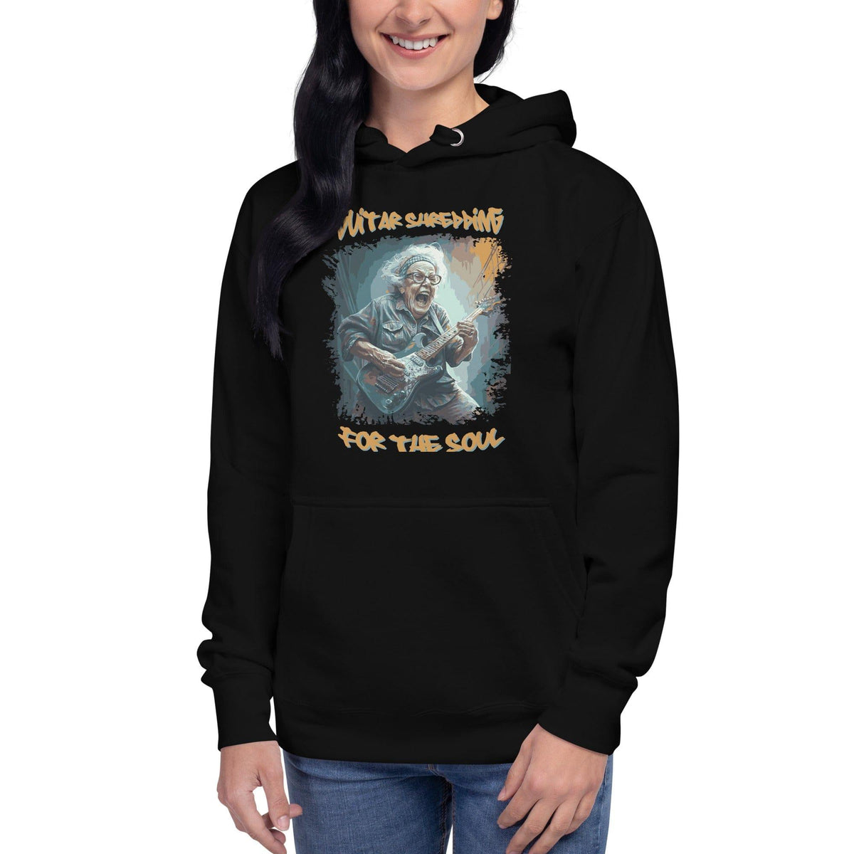 Guitar Shredding Unisex Hoodie - Beyond T-shirts