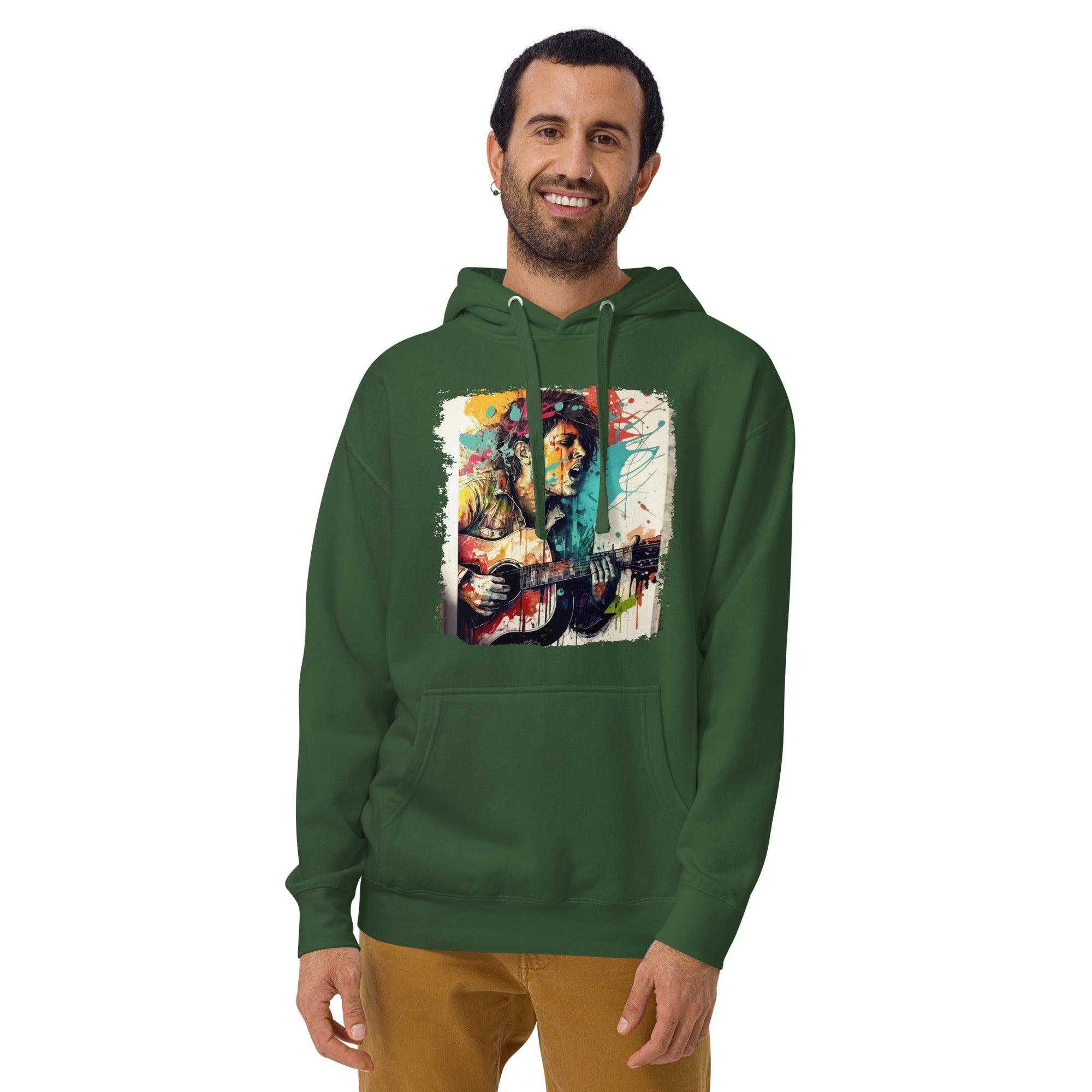 Guitar Speaks, I Listen Unisex Hoodie - Beyond T-shirts