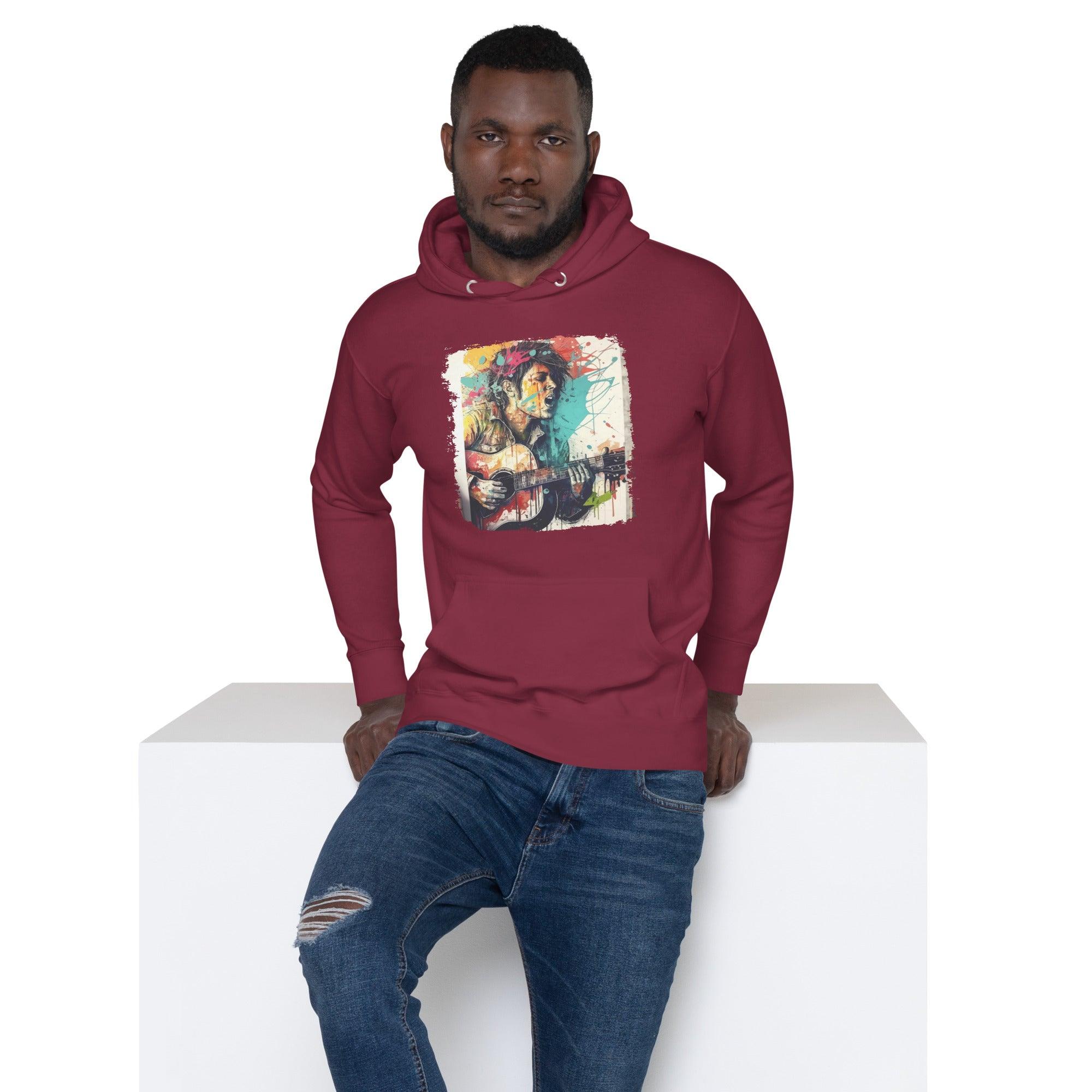 Guitar Speaks, I Listen Unisex Hoodie - Beyond T-shirts