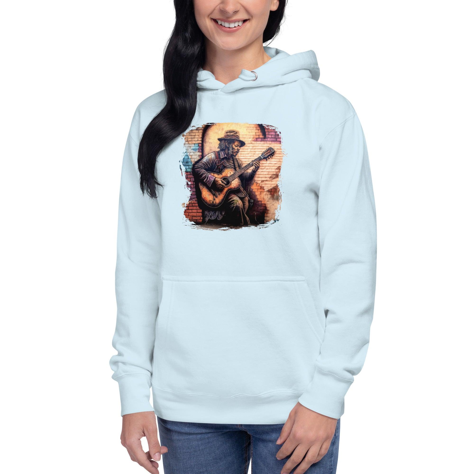 Guitar Tells His Story Unisex Hoodie - Beyond T-shirts