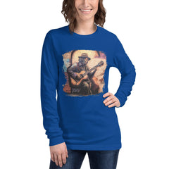 Guitar Tells His Story Unisex Long Sleeve Tee - Beyond T-shirts