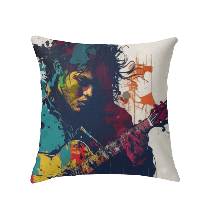 Guitarists Have Mad Skills Indoor Pillow - Beyond T-shirts