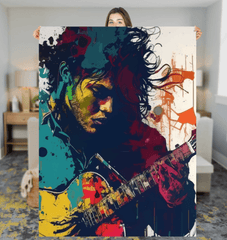 Guitarists Have Mad Skills Sherpa Blanket - Beyond T-shirts