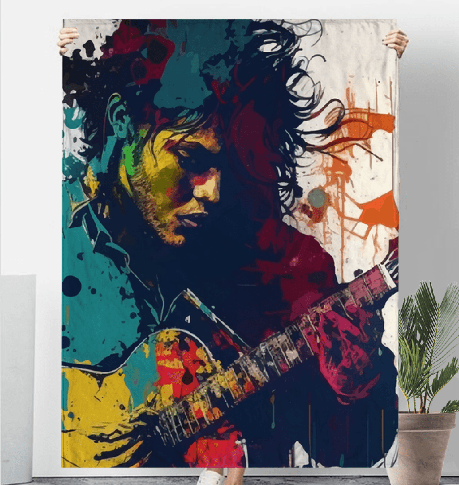 Guitarists Have Mad Skills Sherpa Blanket - Beyond T-shirts