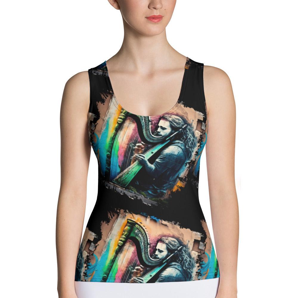 Guitarists Have Mad Skills Sublimation Cut & Sew Tank Top - Beyond T-shirts