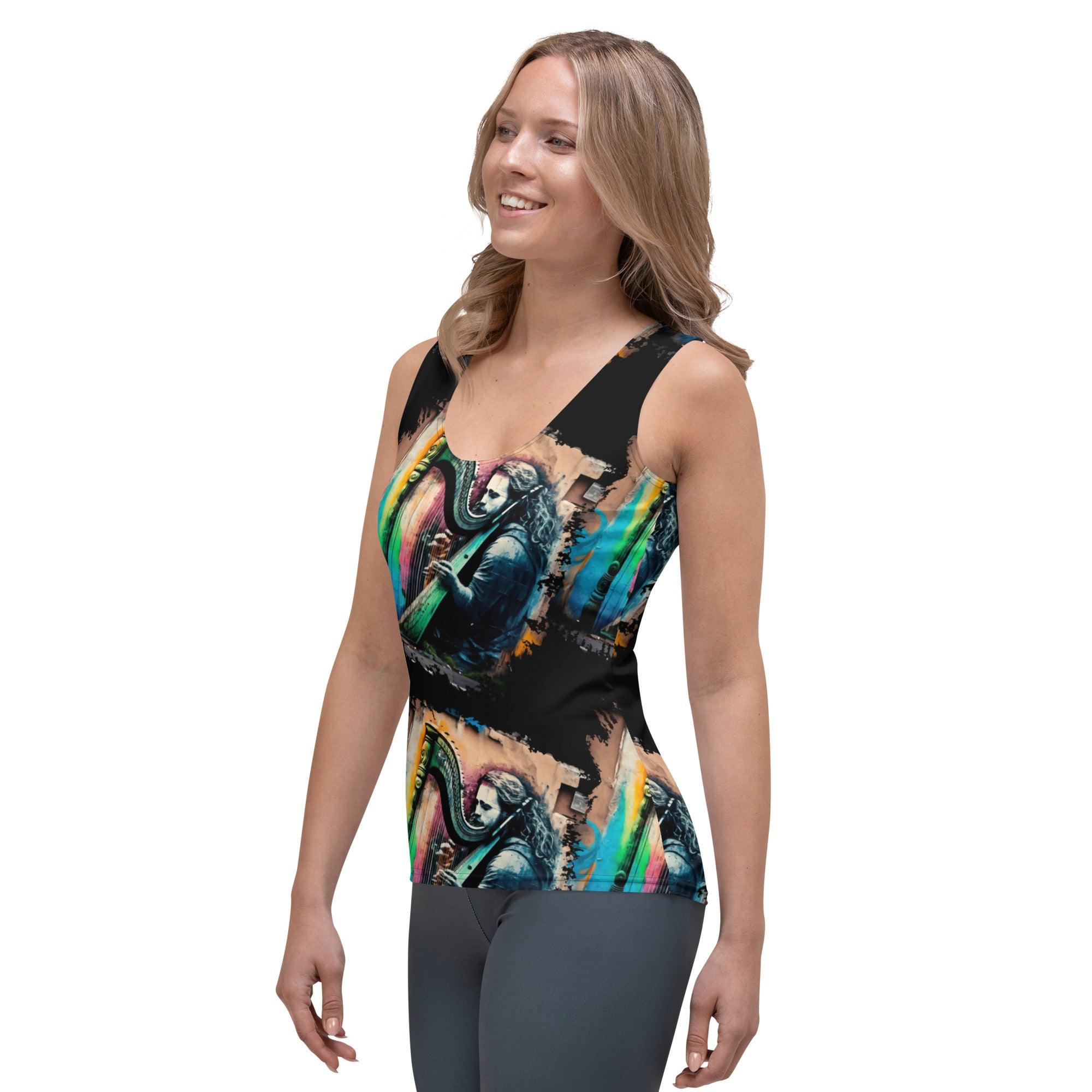Guitarists Have Mad Skills Sublimation Cut & Sew Tank Top - Beyond T-shirts