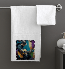 Guitarists Have The Best Fingers Bath Towel - Beyond T-shirts