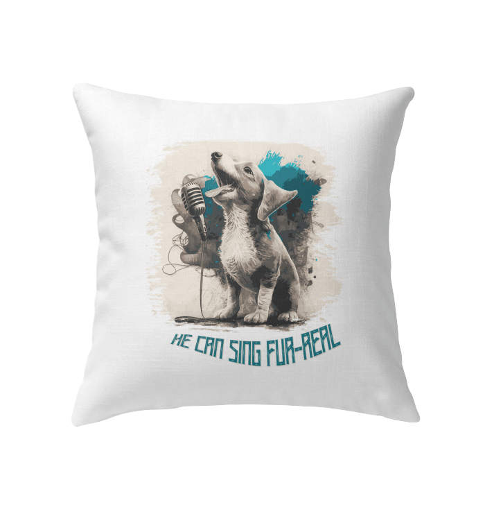He Can Sing Indoor Pillow - Beyond T-shirts