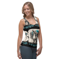 He Can Sing Sublimation Cut & Sew Tank Top - Beyond T-shirts