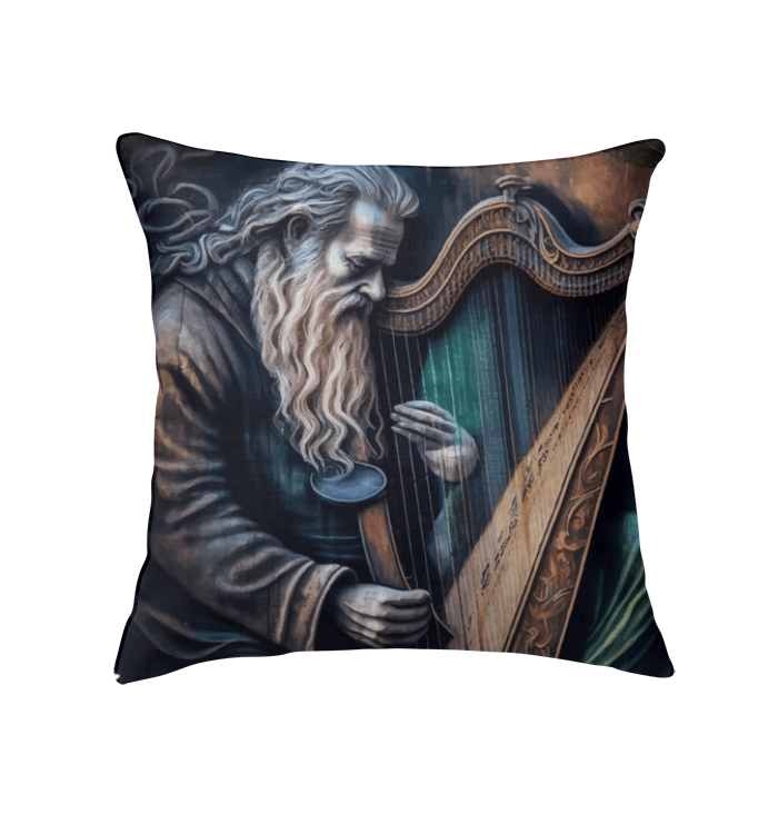 He's A Harp Wizard Indoor Pillow - Beyond T-shirts