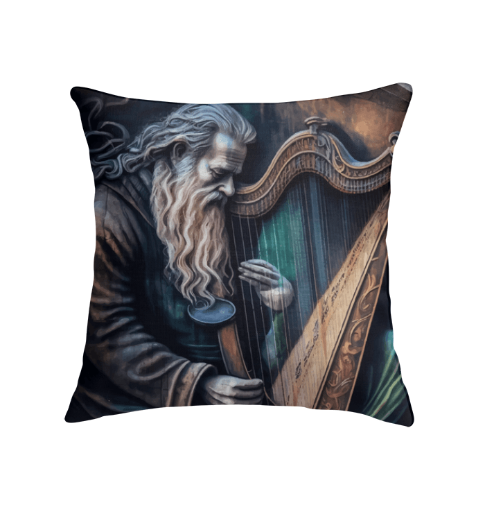 He's A Harp Wizard Indoor Pillow - Beyond T-shirts