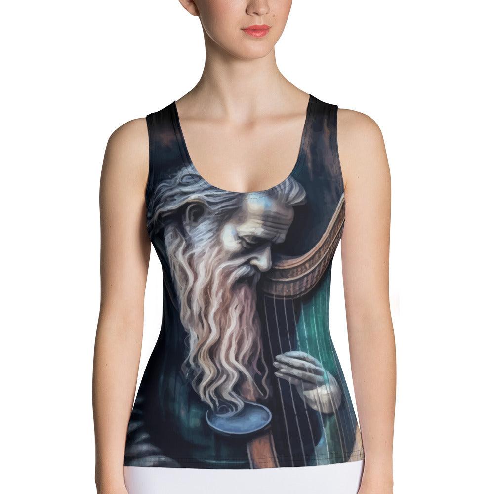 He's A Harp Wizard Sublimation Cut & Sew Tank Top - Beyond T-shirts