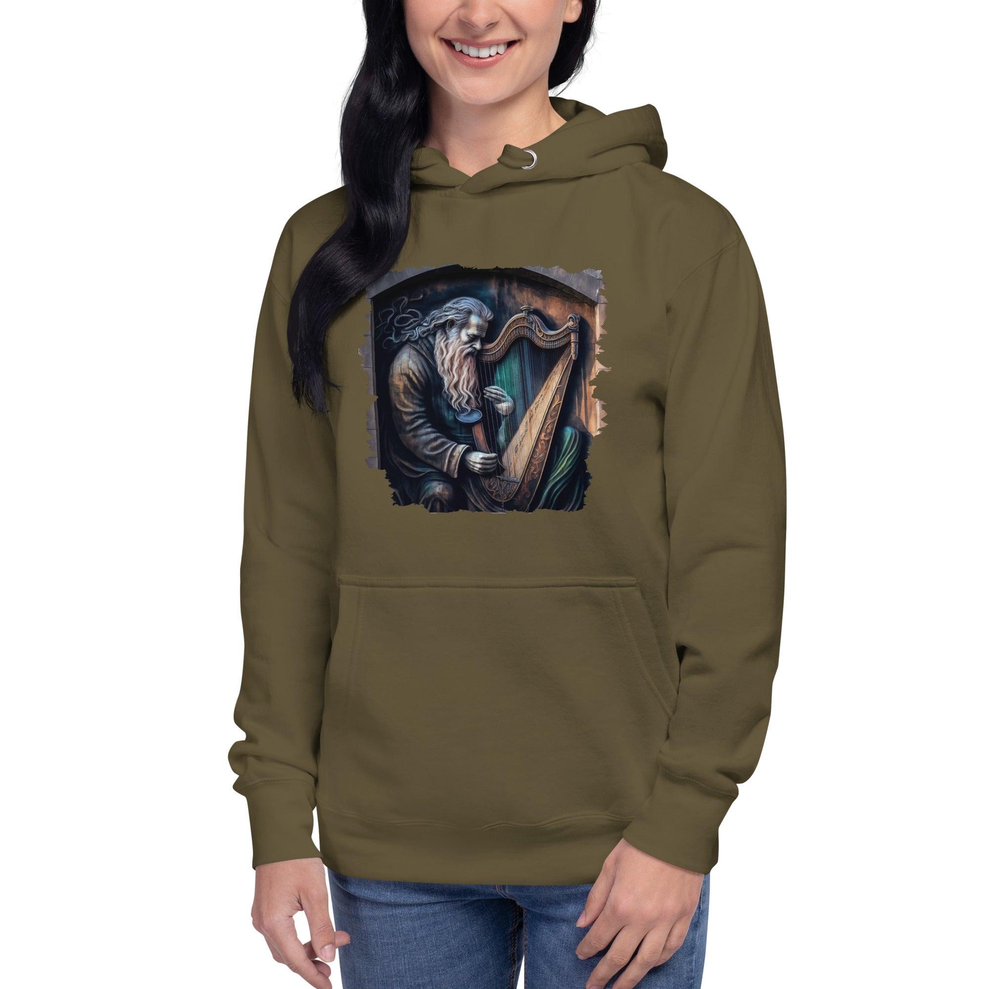 He's A Harp Wizard Unisex Hoodie - Beyond T-shirts