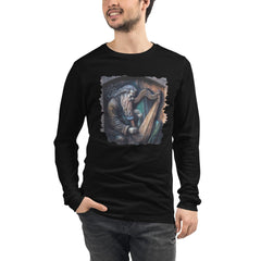 He's A Harp Wizard Unisex Long Sleeve Tee - Beyond T-shirts