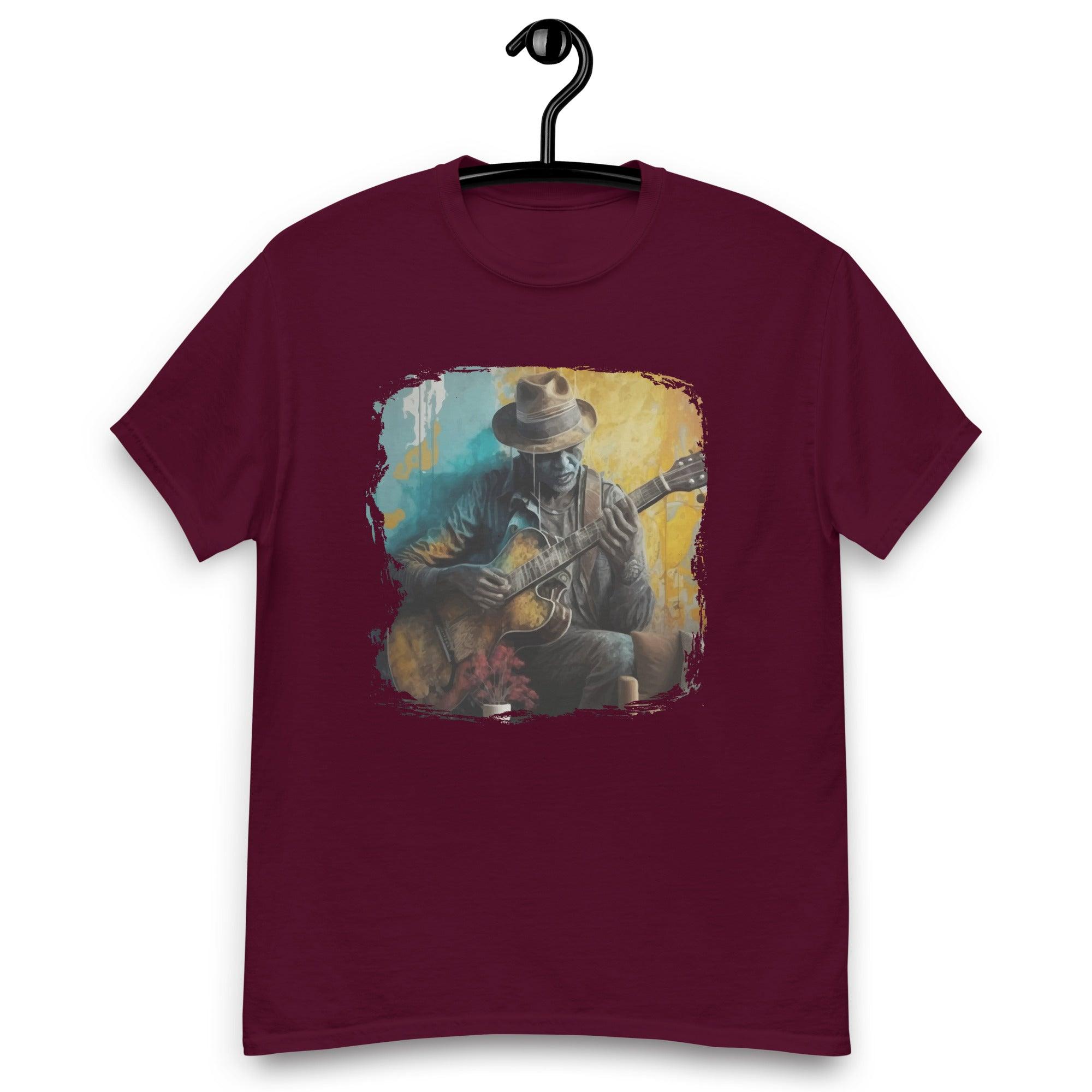 He's A Six-String Wizard Men's Classic Tee - Beyond T-shirts