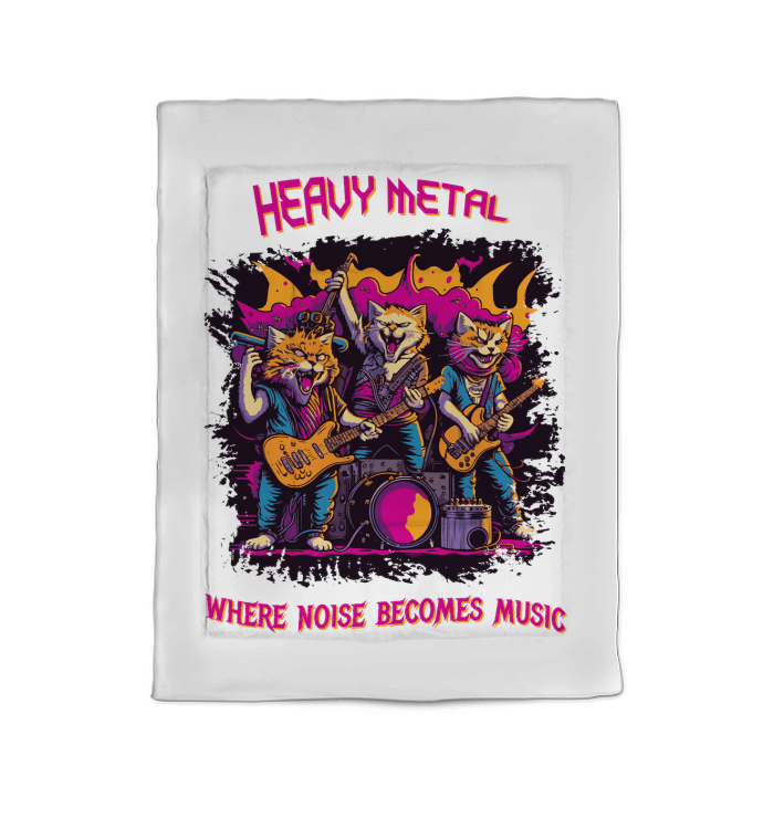 Heavy Metal Comforter - Twin - Beyond T-shirts