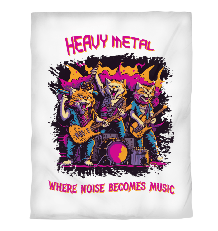 Heavy Metal Duvet Cover - Beyond T-shirts