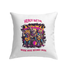 Heavy Metal Indoor Pillow - Beyond T-shirts