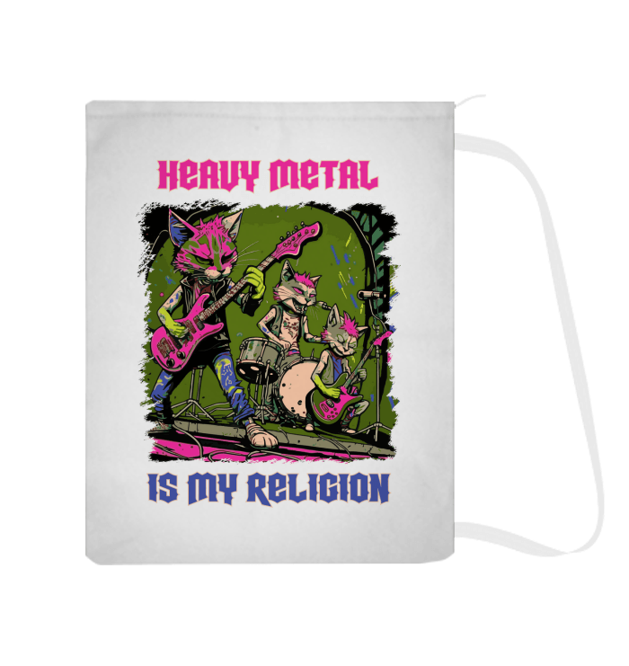 Heavy Metal Is My Religion Laundry Bag - Beyond T-shirts