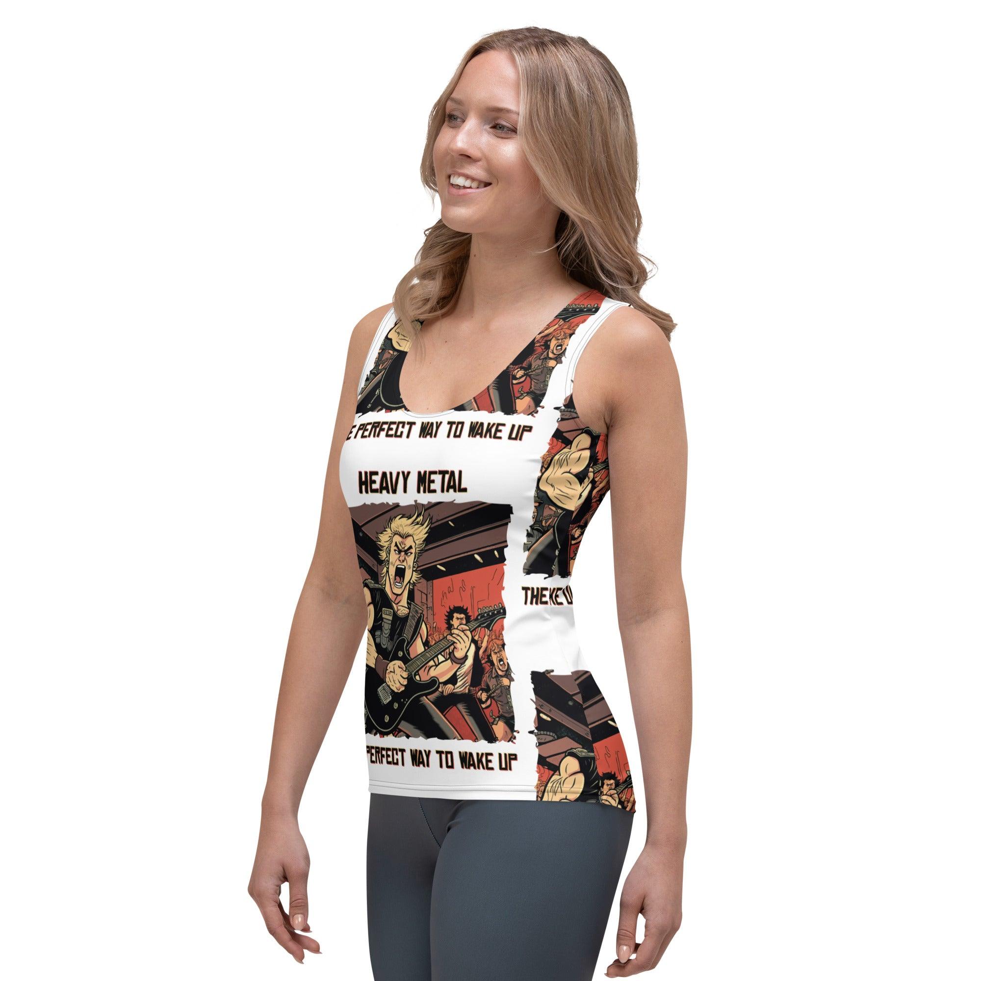 Heavy Metal Sublimation Cut & Sew Tank Top - Beyond T-shirts