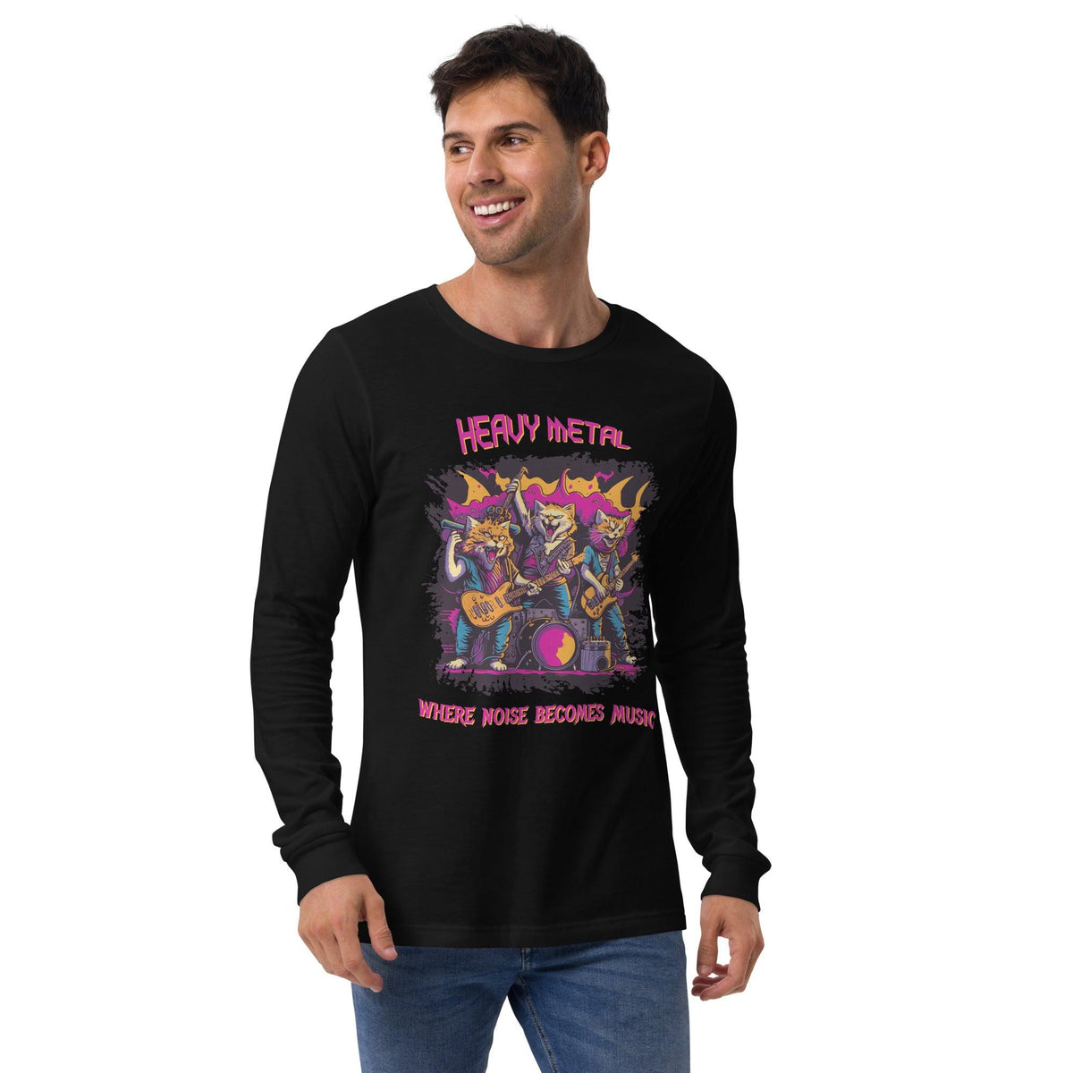 Heavy Metal Unisex Long Sleeve Tee - Beyond T-shirts