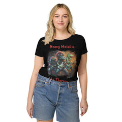 Heavy metal women’s basic organic t-shirt - Beyond T-shirts