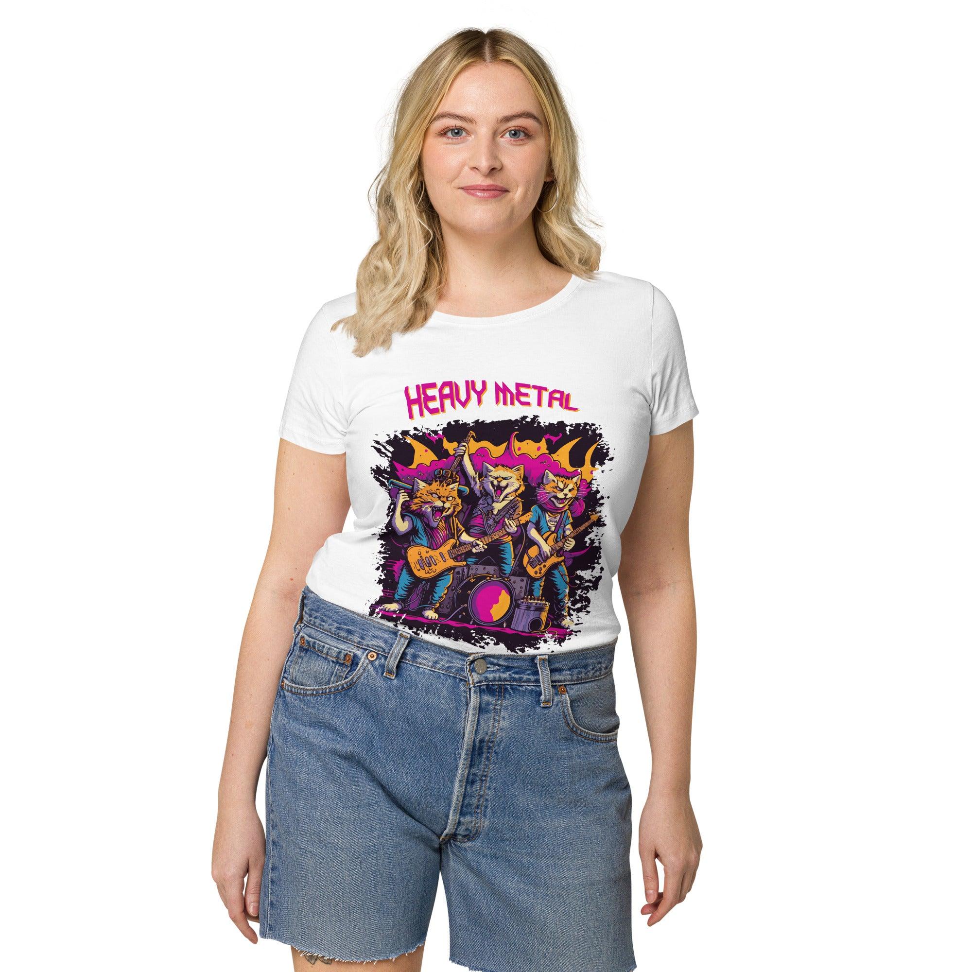 Heavy Metal Women’s basic organic t-shirt - Beyond T-shirts