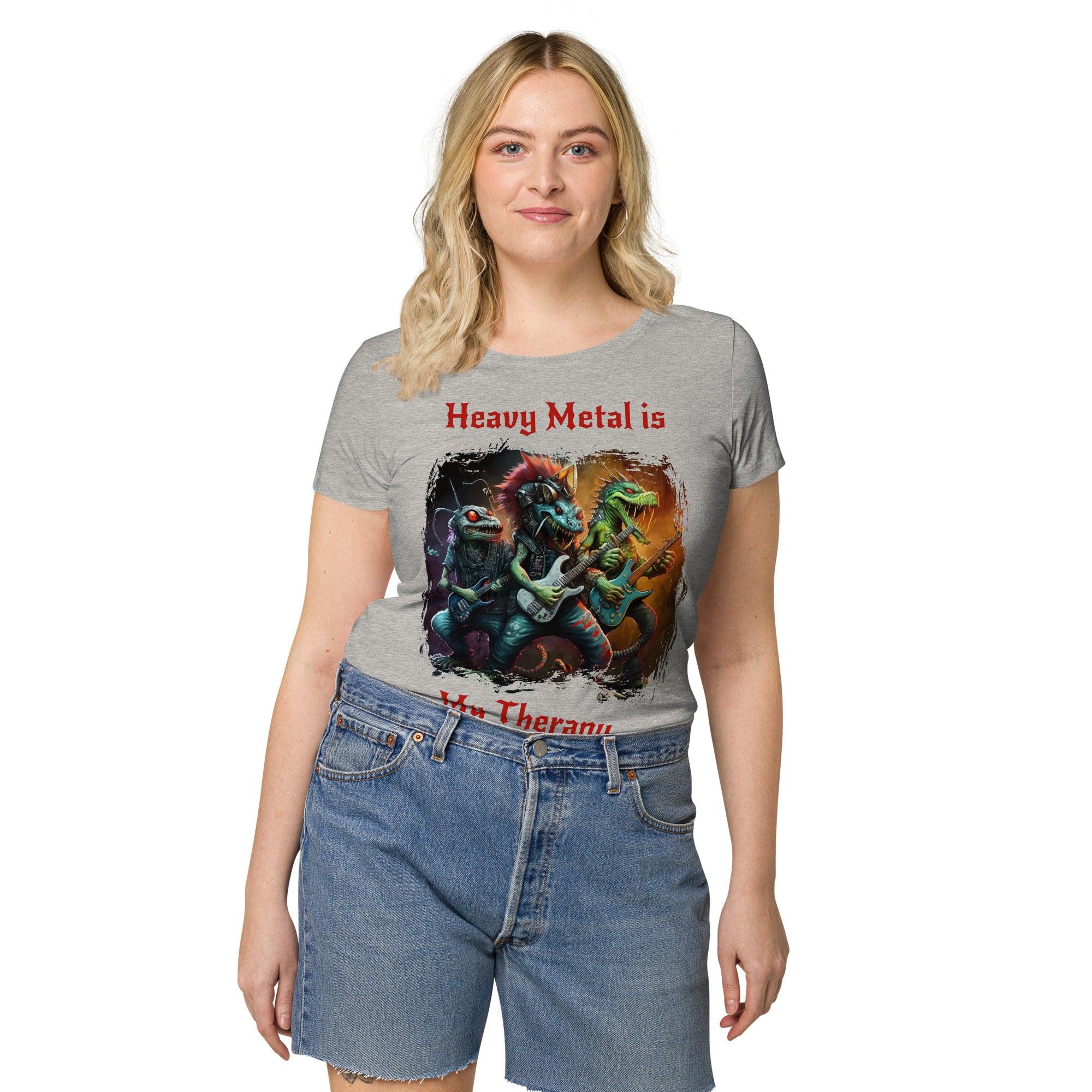 Heavy metal women’s basic organic t-shirt - Beyond T-shirts