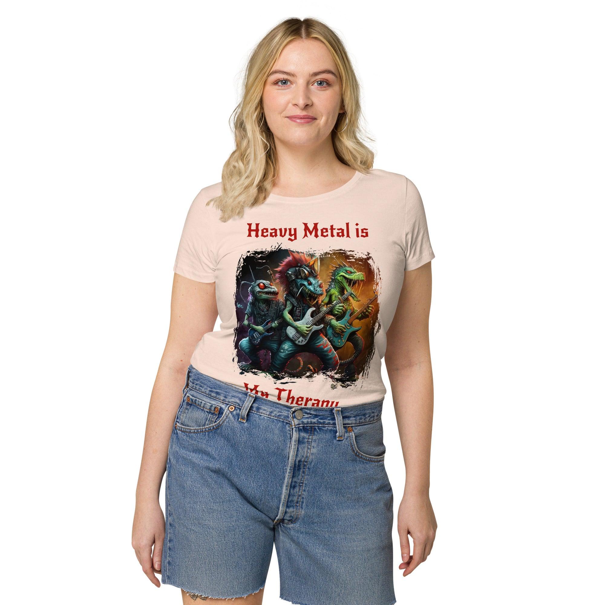 Heavy metal women’s basic organic t-shirt - Beyond T-shirts