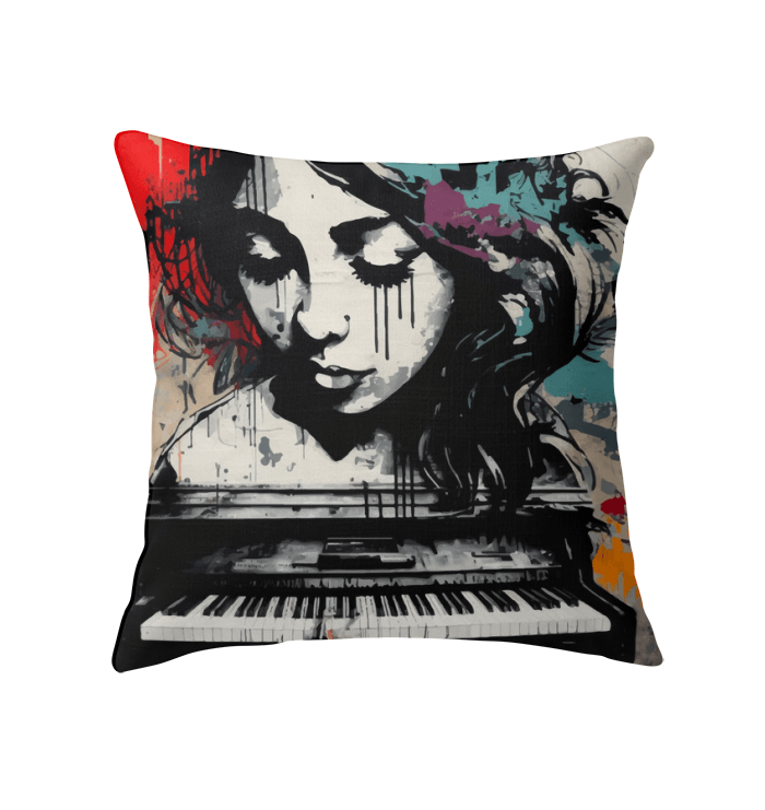 Her Fingers Sing Stories Indoor Pillow - Beyond T-shirts