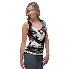 Her Fingers Sing Stories Sublimation Cut & Sew Tank Top - Beyond T-shirts