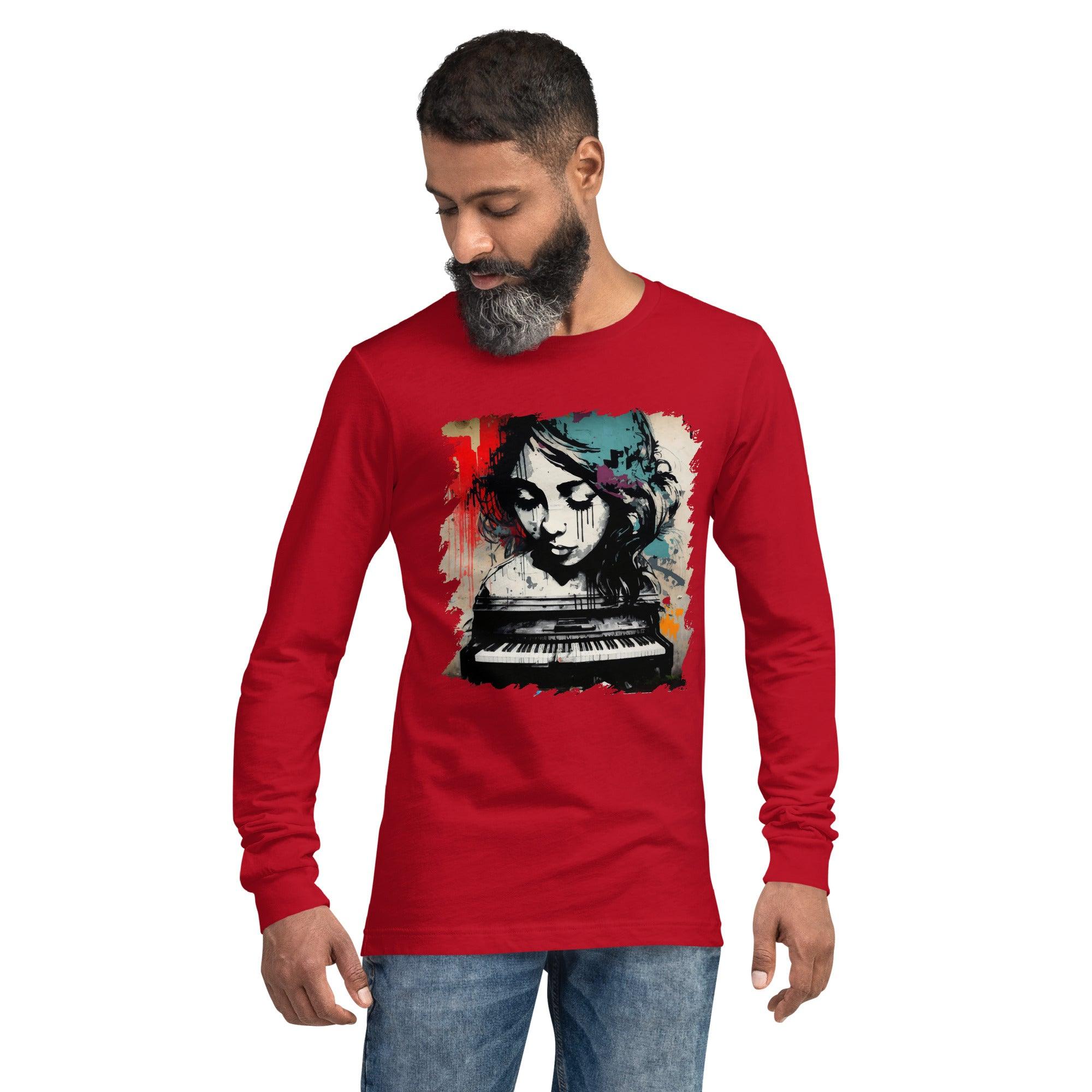 Her Fingers Sing Stories Unisex Long Sleeve Tee - Beyond T-shirts