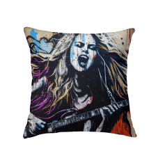 Her Fingers Tell Stories Indoor Pillow - Beyond T-shirts