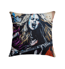 Her Fingers Tell Stories Indoor Pillow - Beyond T-shirts