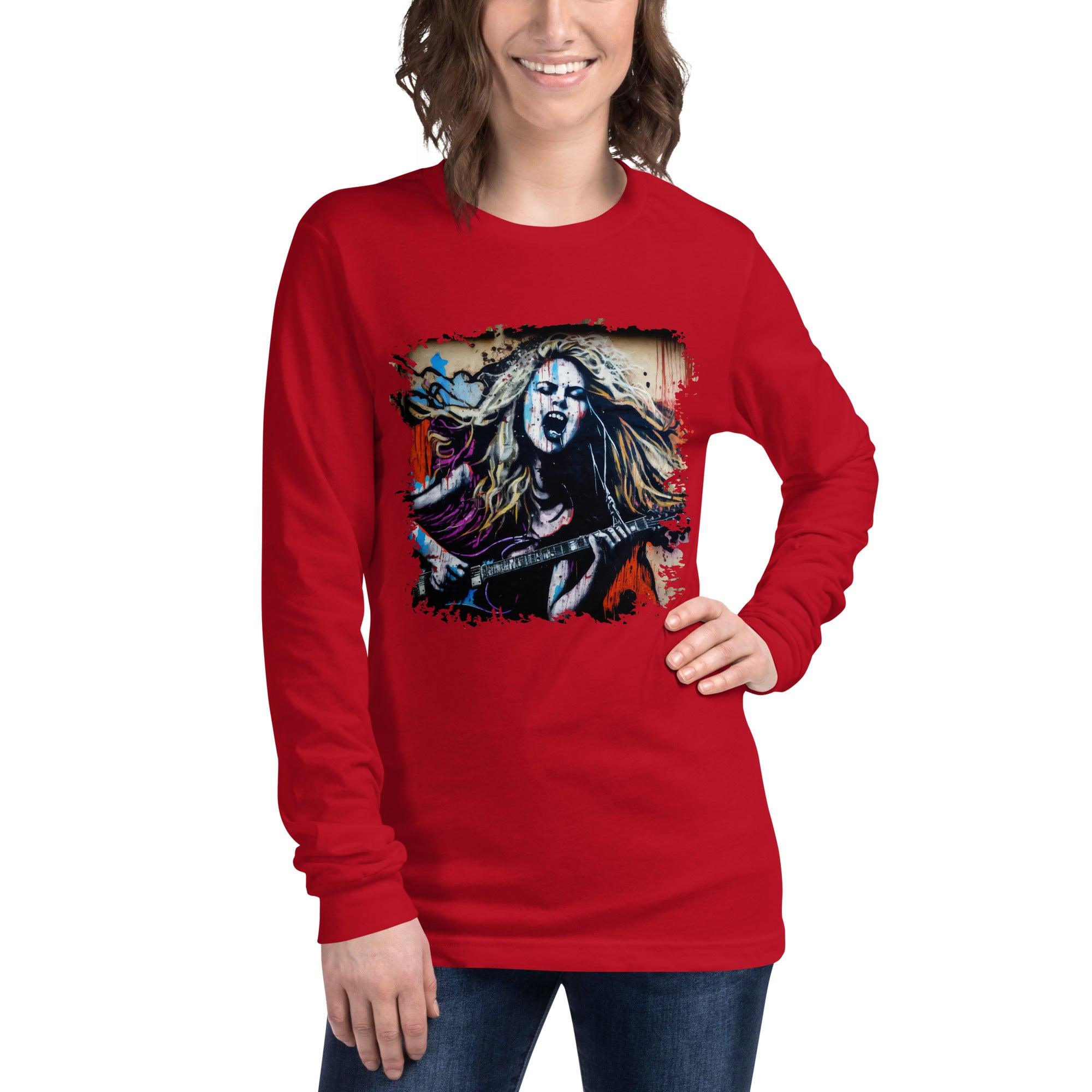 Her Fingers Tell Stories Unisex Long Sleeve Tee - Beyond T-shirts