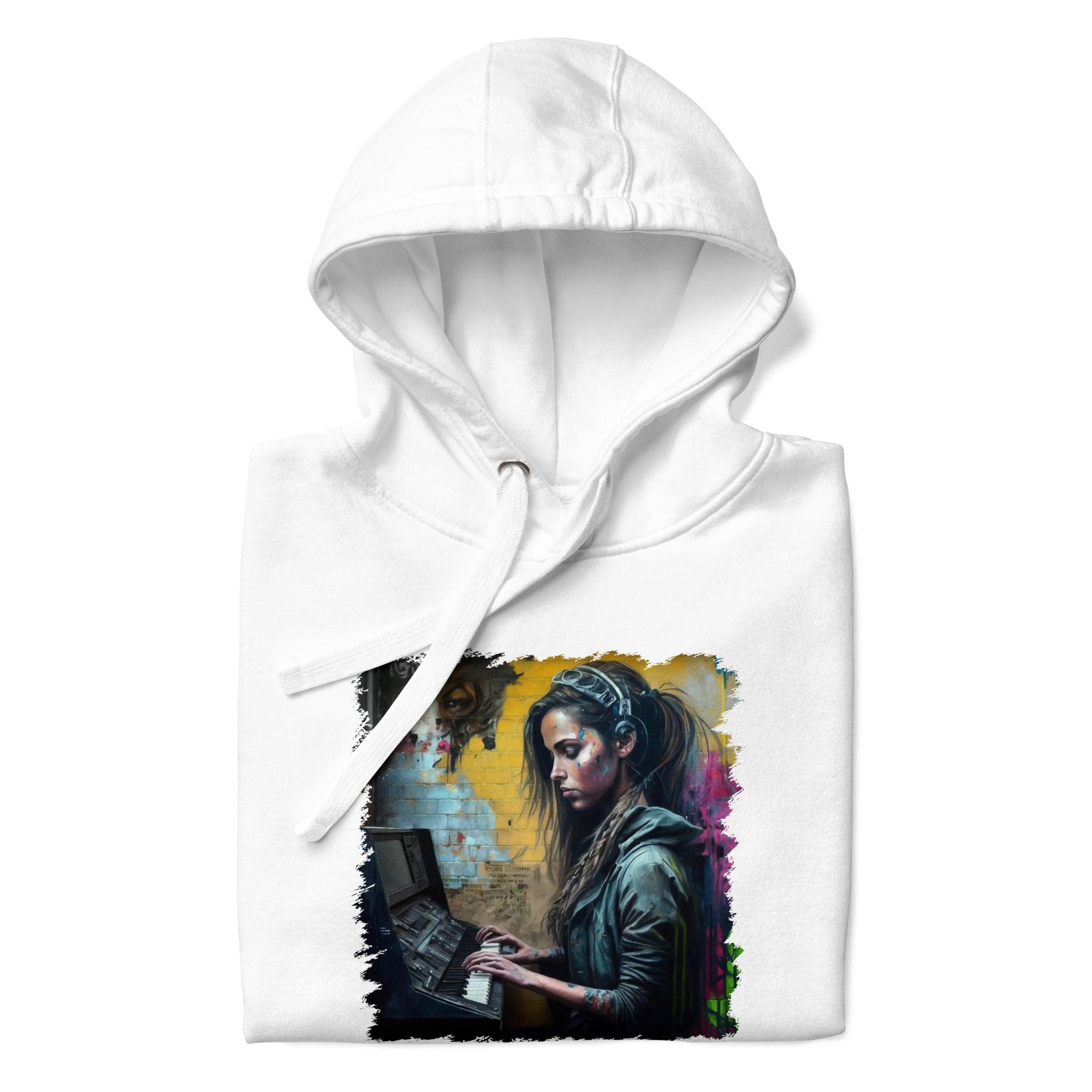 Her Heart Beats Music Unisex Hoodie - Beyond T-shirts