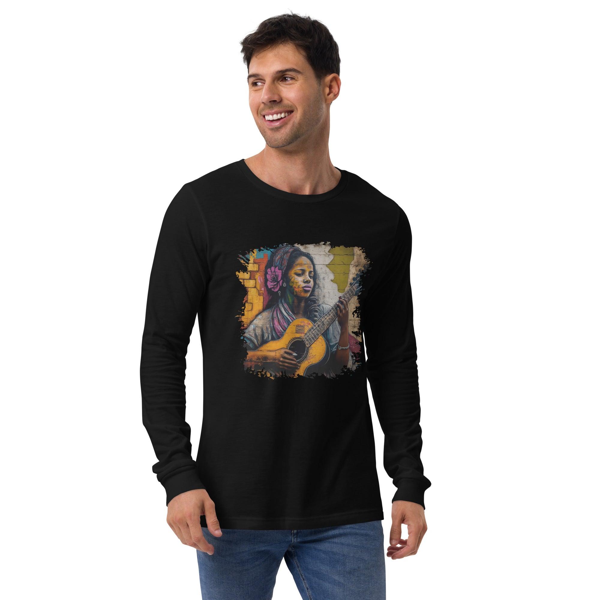 Her Music Is Poetry Unisex Long Sleeve Tee - Beyond T-shirts