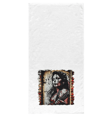 Her Music Moves Mountains Bath Towel - Beyond T-shirts