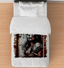 Her Music Moves Mountains Duvet Cover - Beyond T-shirts