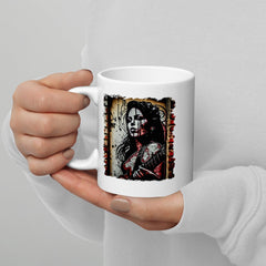 Her Music Moves Mountains White Glossy Mug - Beyond T-shirts