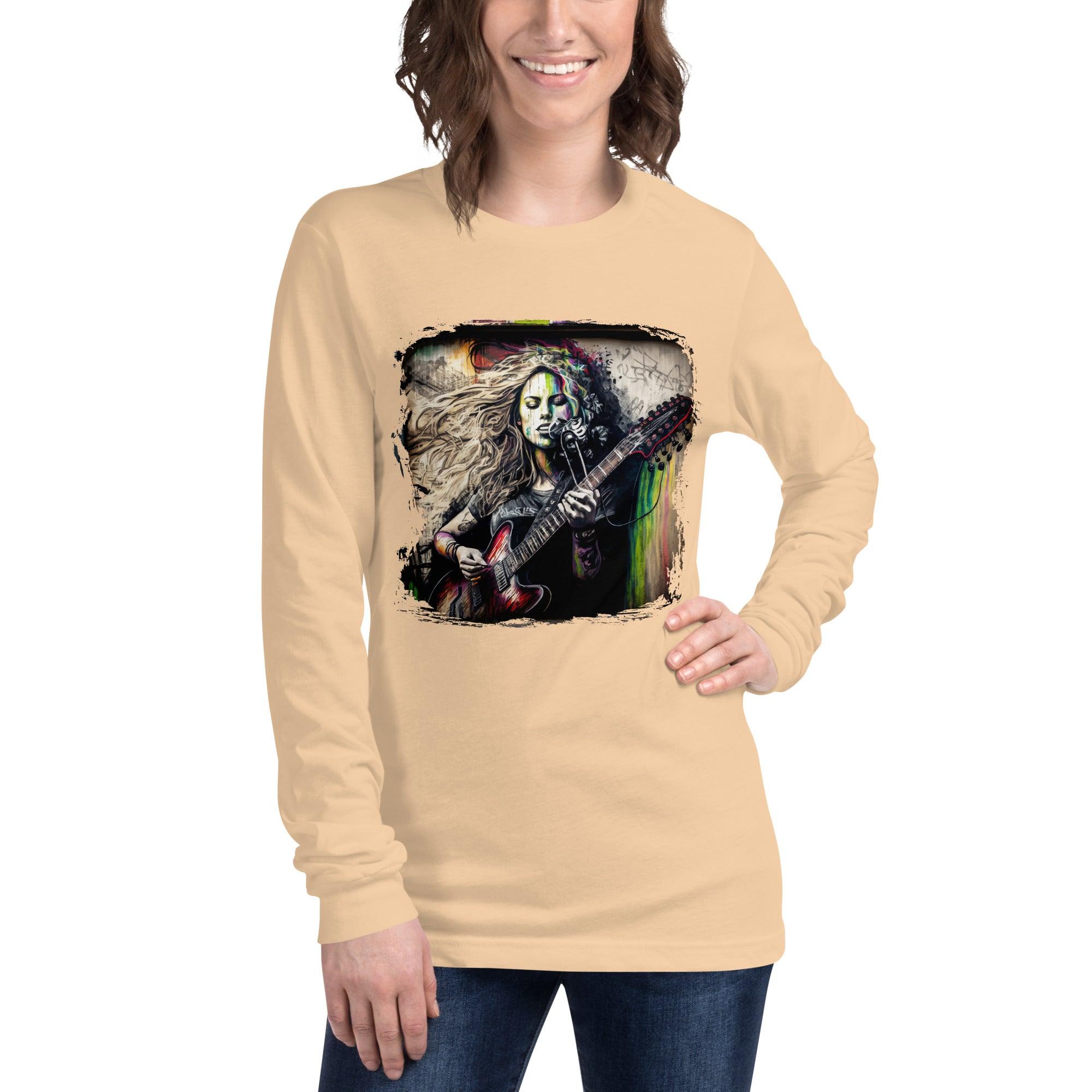 Her Music Soothes Souls Unisex Long Sleeve Tee - Beyond T-shirts