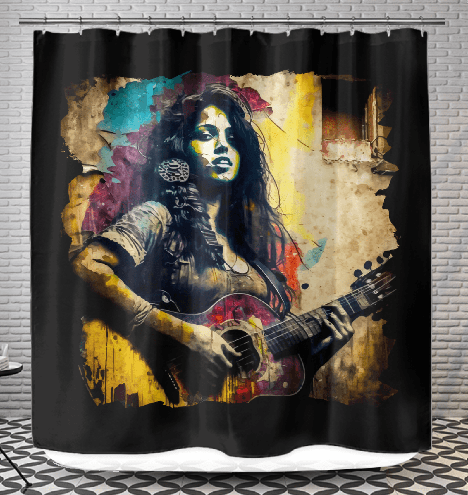 Her Talent Is Undeniable Shower Curtain - Beyond T-shirts