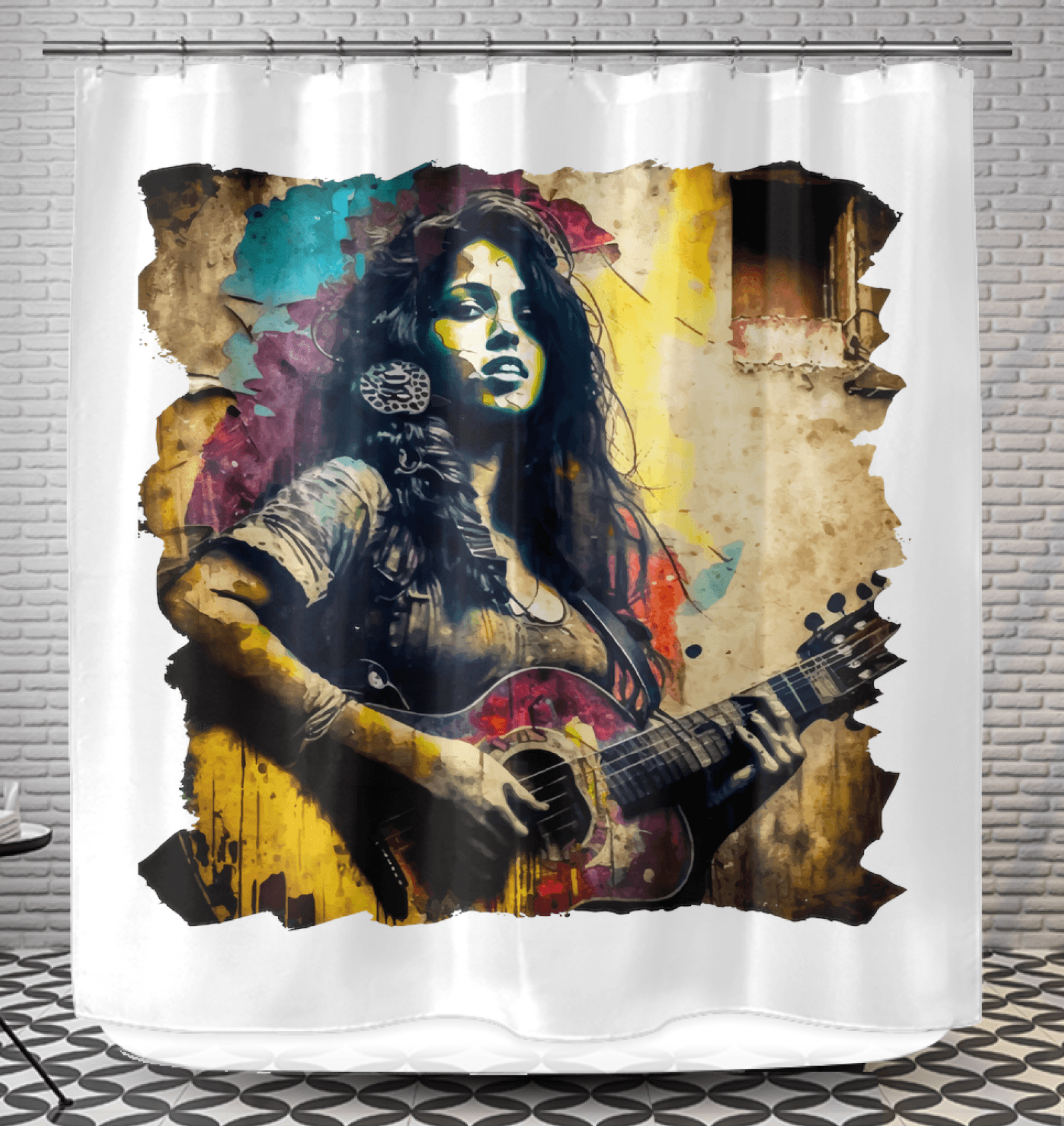 Her Talent Is Undeniable Shower Curtain - Beyond T-shirts