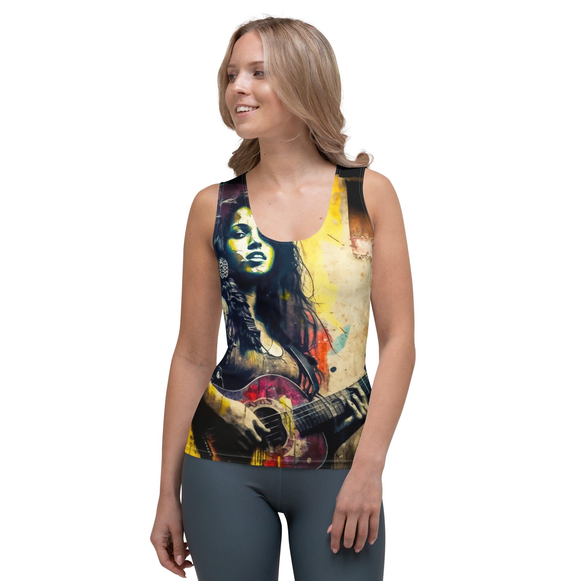 Her Talent Is Undeniable Sublimation Cut & Sew Tank Top - Beyond T-shirts