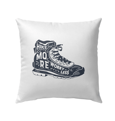 Hike More Outdoor Pillow - Beyond T-shirts